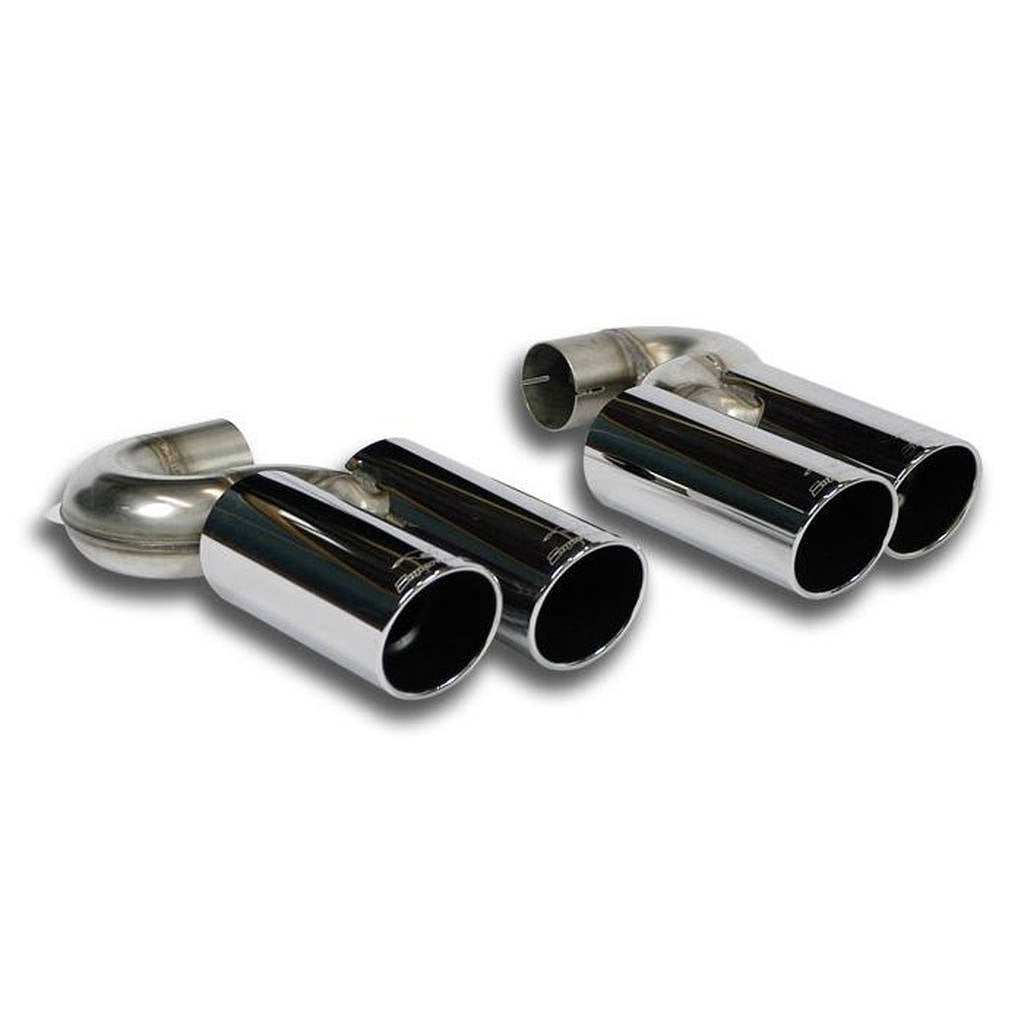 SUPERSPRINT 985636 Endpipe kit Right OO90 - Left OO90 - (For X5 M rear bumper model) BMW E70 X5 Photo-0 