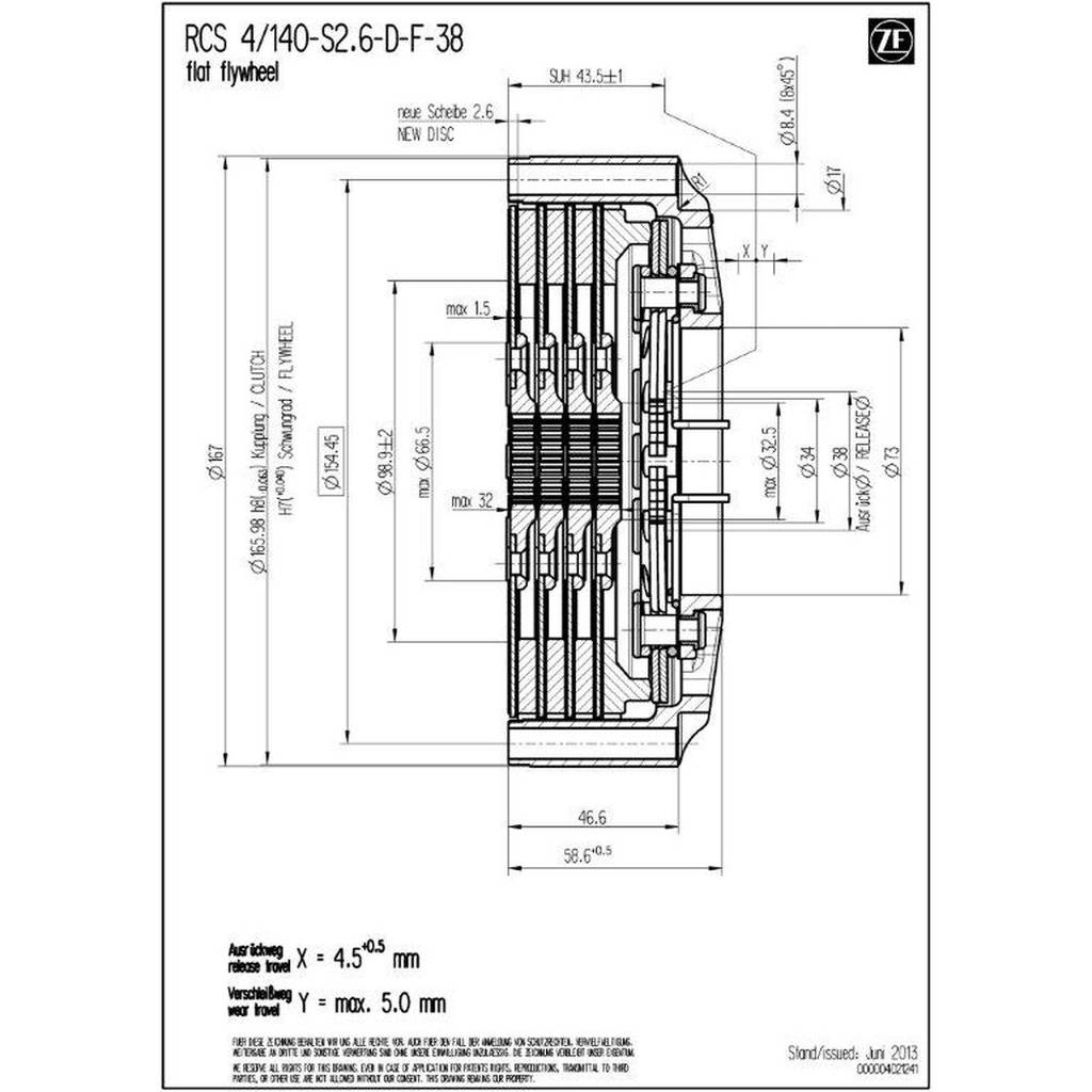 SACHS PERFORMANCE 003072000149 Clutch Housing RCS 140 Photo-2 