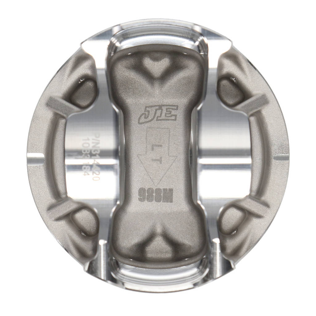 JE 314425 Piston Kit (3.650 in. Bore, 1.174 in. CH, 10.80 CC) for FORD Modular Coyote 5.0L Engine 2011-2017 Photo-2 