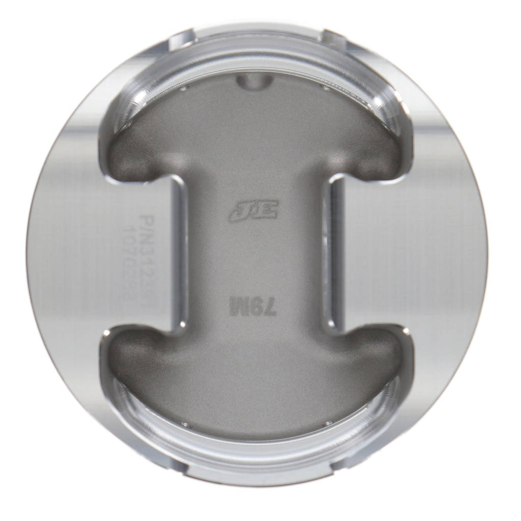 JE 312393 Piston Kit (80.00 mm Bore, 1.280 in. CH, -15.40 CC) for CITROEN TU5J4 Engine Photo-2 