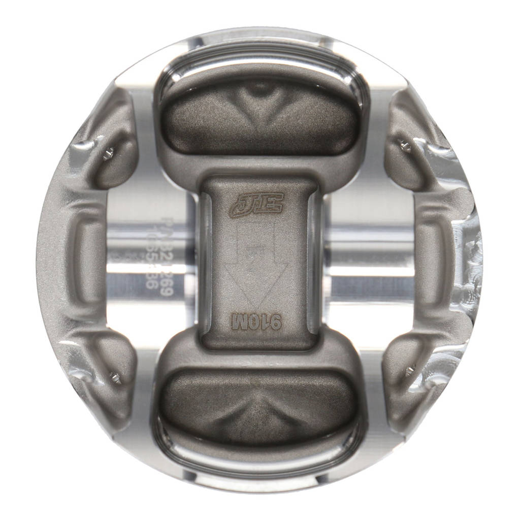 JE 321270 Piston Kit (95.50 mm Bore, 1.350 in. CH, 1.60 CC) for NISSAN VR38DETT Engine Photo-2 