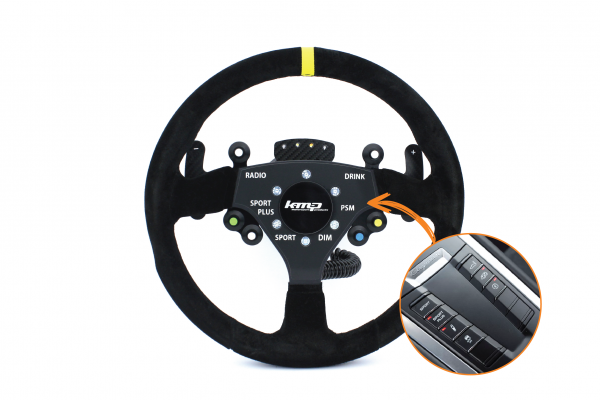 KMP 01.06.02053 991/981 PDK Standard steering wheel with horn Photo-3 