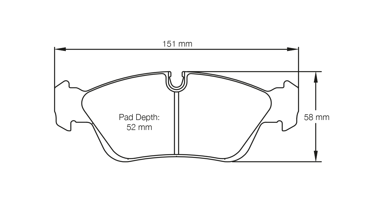 PAGID 2180-RST3 Front brake pads RST3 BMW 318i - 325i (e36)/Z4 (2003+) Photo-0 