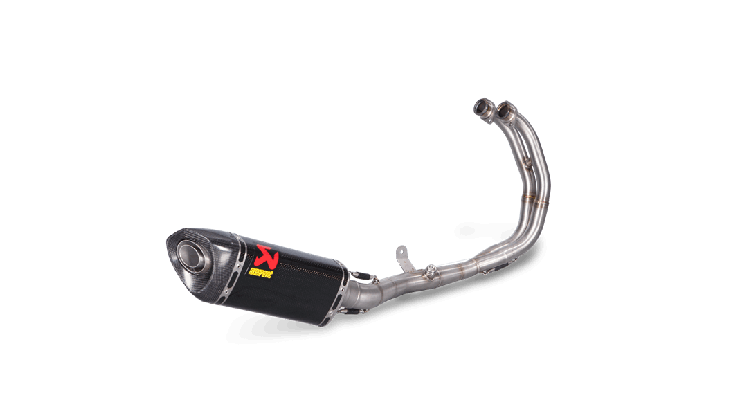 AKRAPOVIC S-Y3R1-APC exhaust system Racing Line (Carbon) for Yamaha YZF-R3 2016 Photo-0 