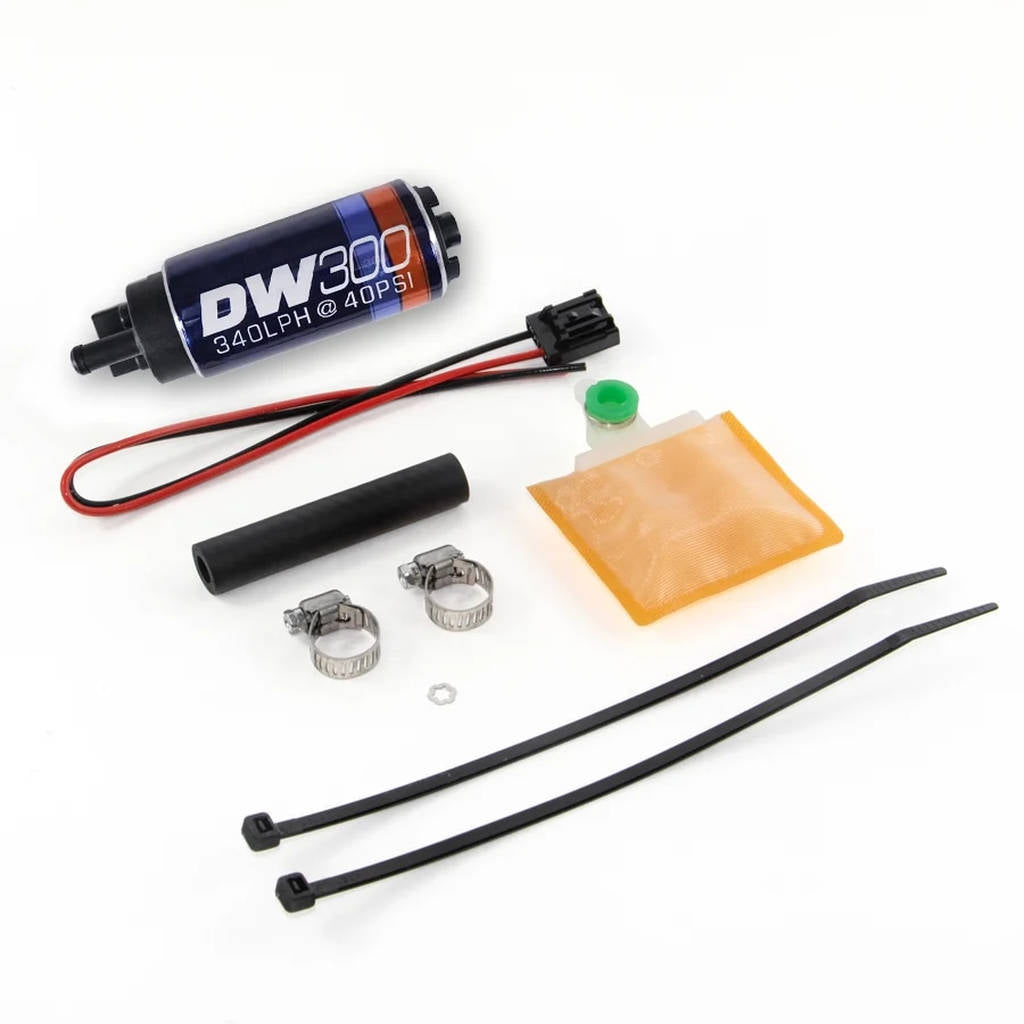 DEATSCHWERKS 9-301-0883 DW300 series, 340lph in-tank fuel pump w/install kit for Eclipse (all FWD) Photo-0 