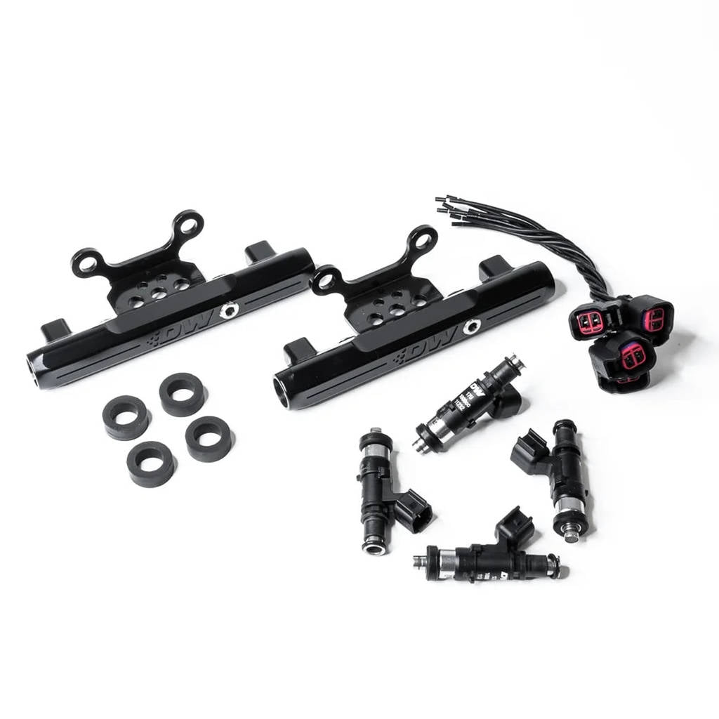 DEATSCHWERKS 6-101-1000 SUBARU side feed to top feed fuel rail conversion kit and 1000cc fuel inject Photo-0 