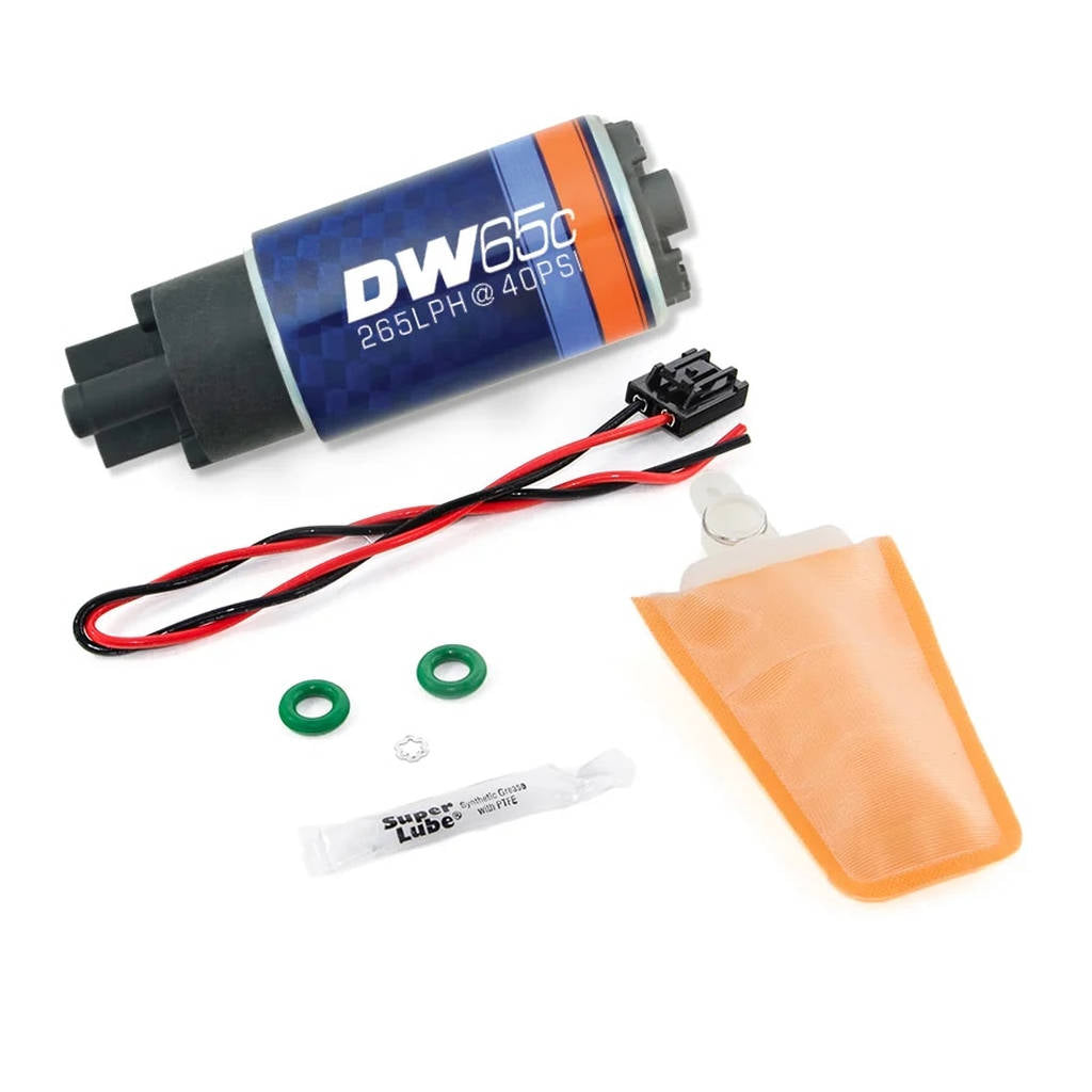 DEATSCHWERKS 9-201s-1006 DW200 series, 255lph in-tank fuel pump w/install kit for TC 05-10 Photo-1 