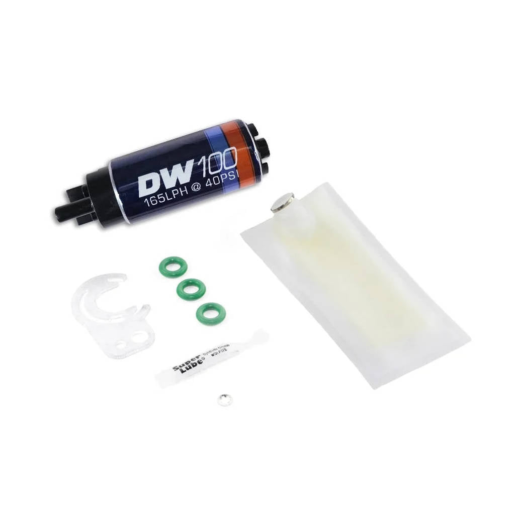 DEATSCHWERKS 9-101-0836 DW100 series, 165lph in-tank fuel pump w/install kit for Miata 89-93 Photo-0 