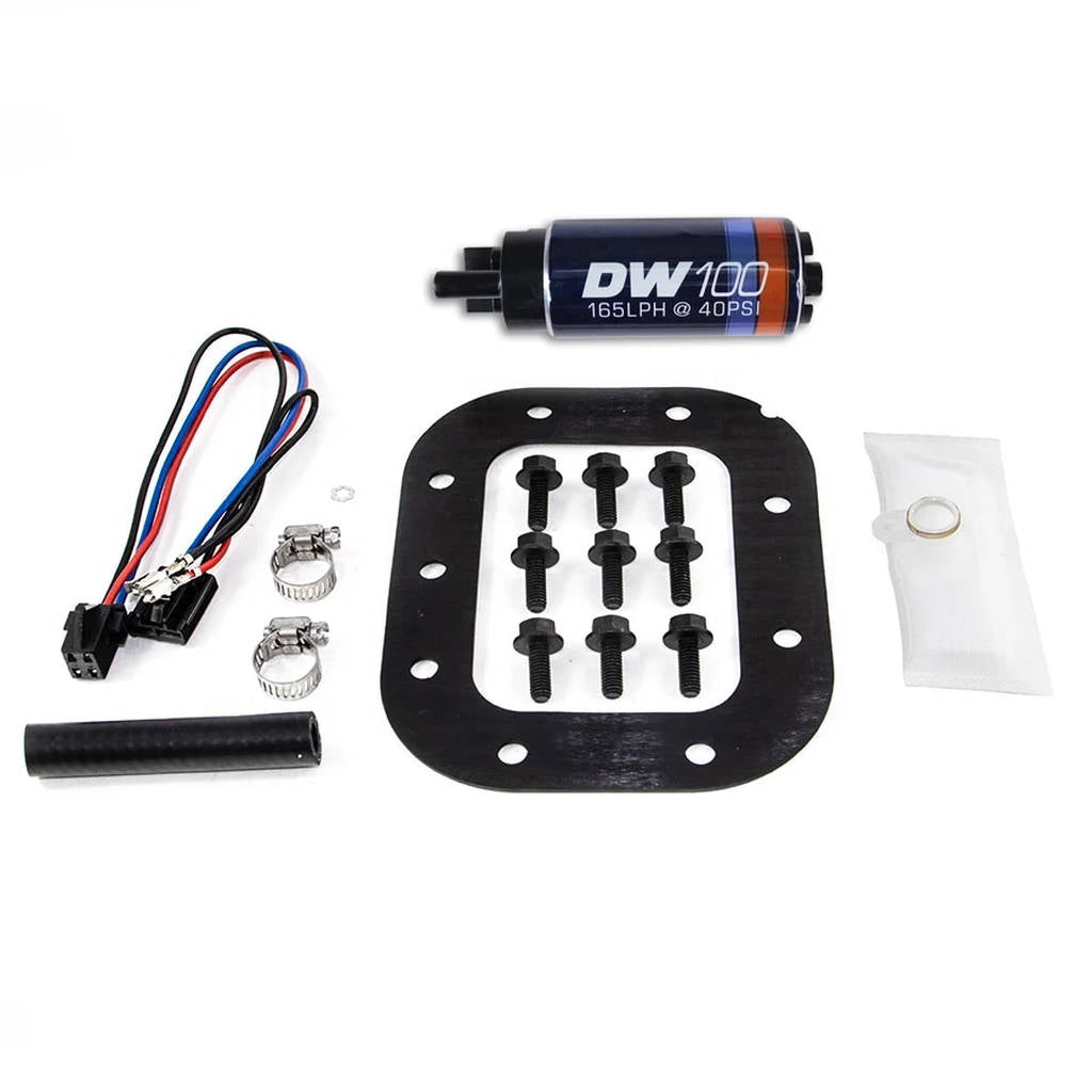 DEATSCHWERKS 9-101-1029 DW100 series, 165lph in-tank fuel pump w/install kit for CORVETTE 90-96 5.7 Photo-0 