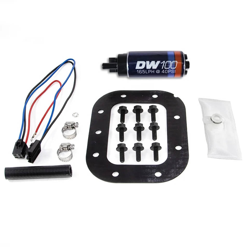 DEATSCHWERKS 9-101-1028 DW100 series, 165lph in-tank fuel pump w/install kit for CORVETTE 86-89 5.7 Photo-0 