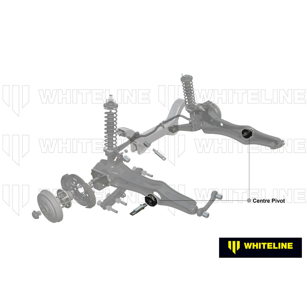 WHITELINE W63452G Trailing Arm Center Pivot Bushing Photo-1 