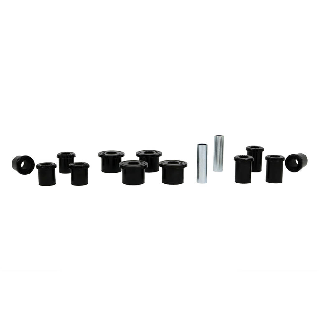 WHITELINE WEK030 Rear Leaf Spring - Bushing Kit for Toyota HiLux 1988-2005 Photo-2 