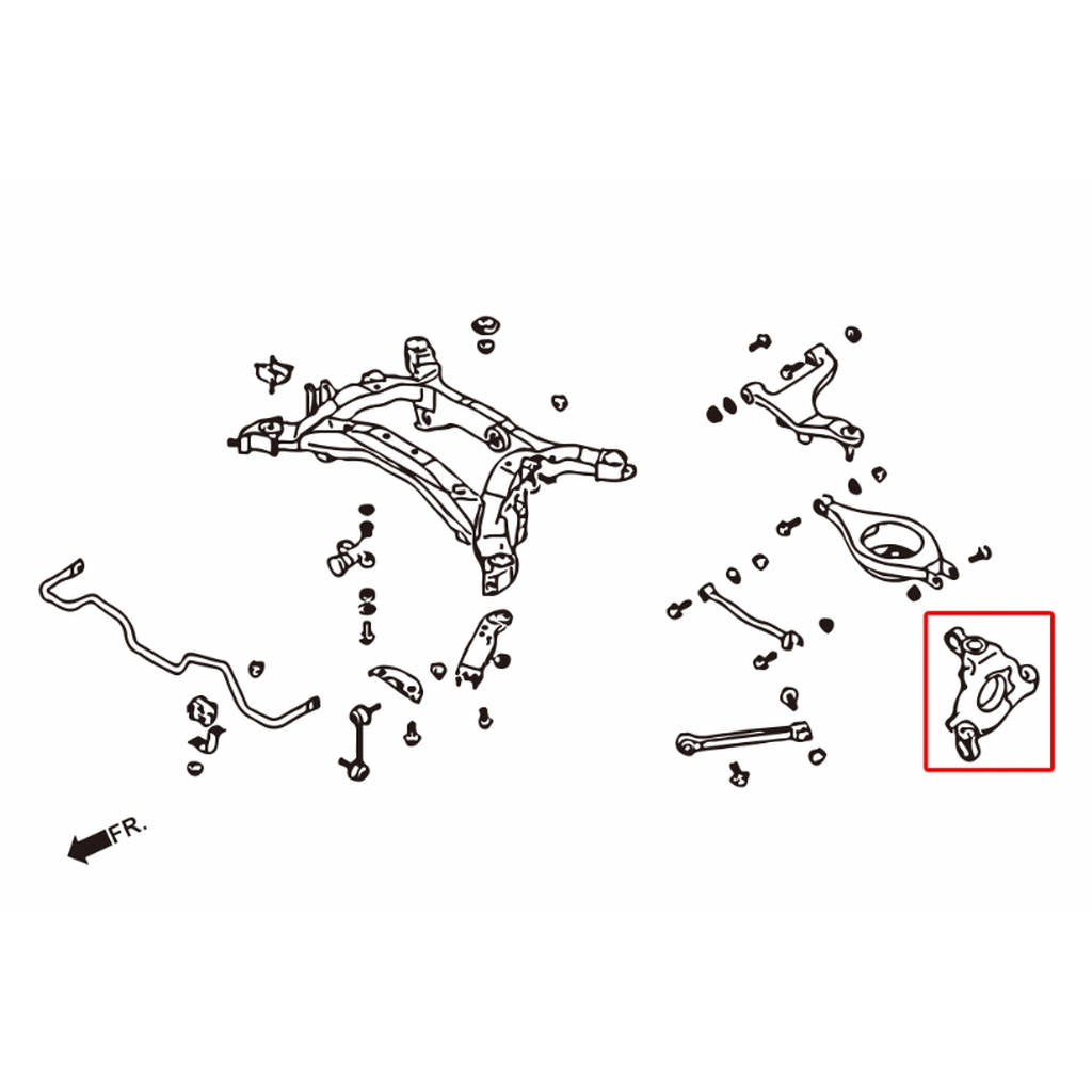 HARDRACE 7247 HARDEN RUBBER BUSHING NISSAN 350Z 03-08 Photo-1 