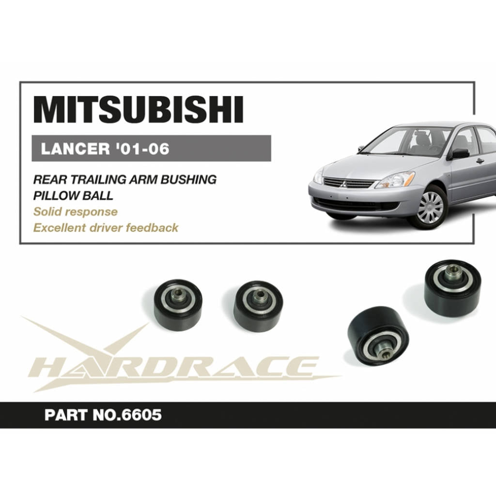 HARDRACE 6605 PILLOW BALL BUSHING MITSUBISHI LANCER 01-05 Photo-1 