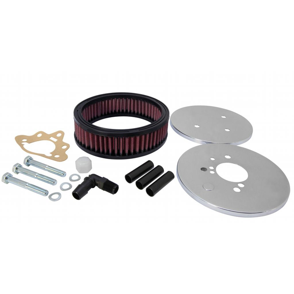 K&N 56-1620 Custom Racing Assembly SDR 6"OD, STROMBERG 175-CD/2, W/VENT (3-BOLT) Photo-0 