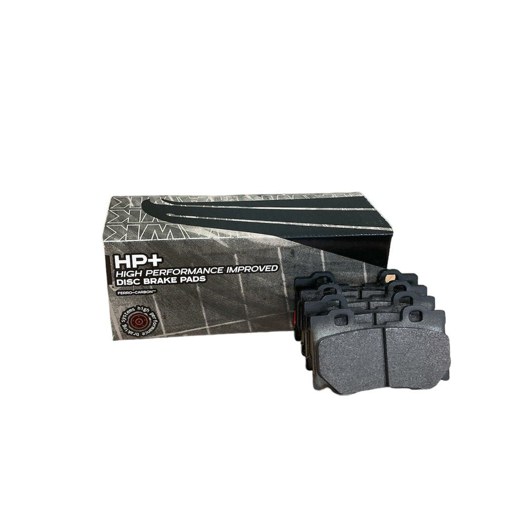 HAWK HB602N.545 Brake Pads HP Plus Rear INFINITI G37/FX37/FX50/M37/M56 SPORT/NISSAN 370Z (Akebono) Photo-0 