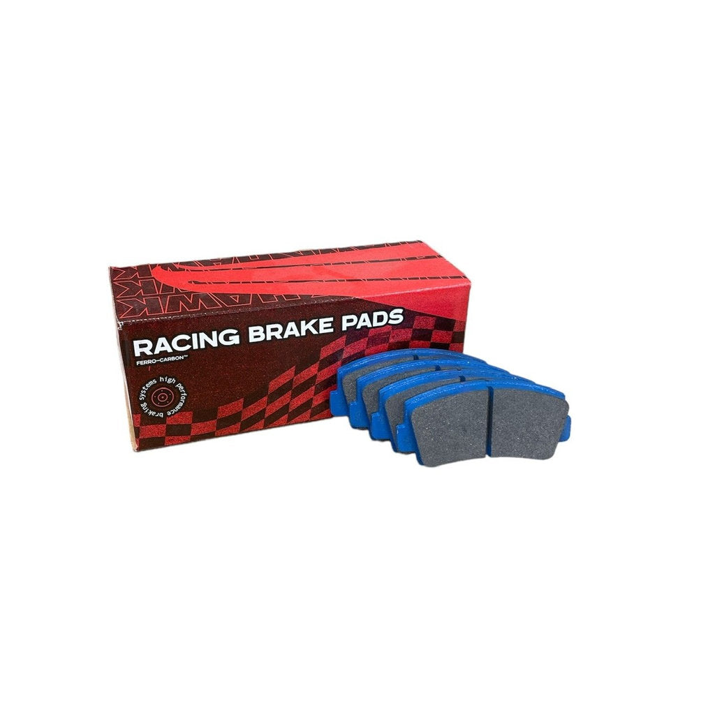 HAWK HB150E.555 Brake Pads Blue 9012 (14 mm) Front MAZDA RX-7 79-85 Photo-0 