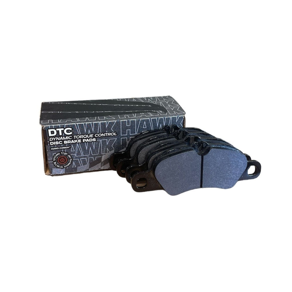 HAWK HB719U.668 Brake Pads DTC-70 Front PORSCHE 718 Boxster/Cayman/911 Carrera 4 2009-2016 Photo-0 