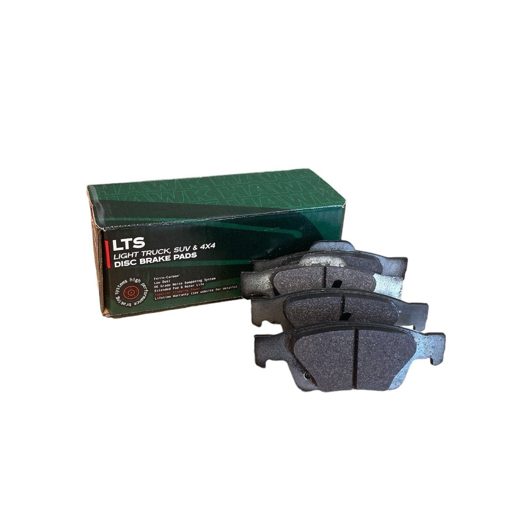 HAWK HB702Y.662 Brake Pads LTS Rear JEEP Grand Cherokee 2001-2016 Photo-0 