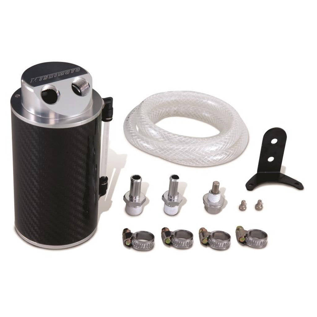 MISHIMOTO MMOCC-CF Carbon Fiber Oil Catch Can Photo-0 