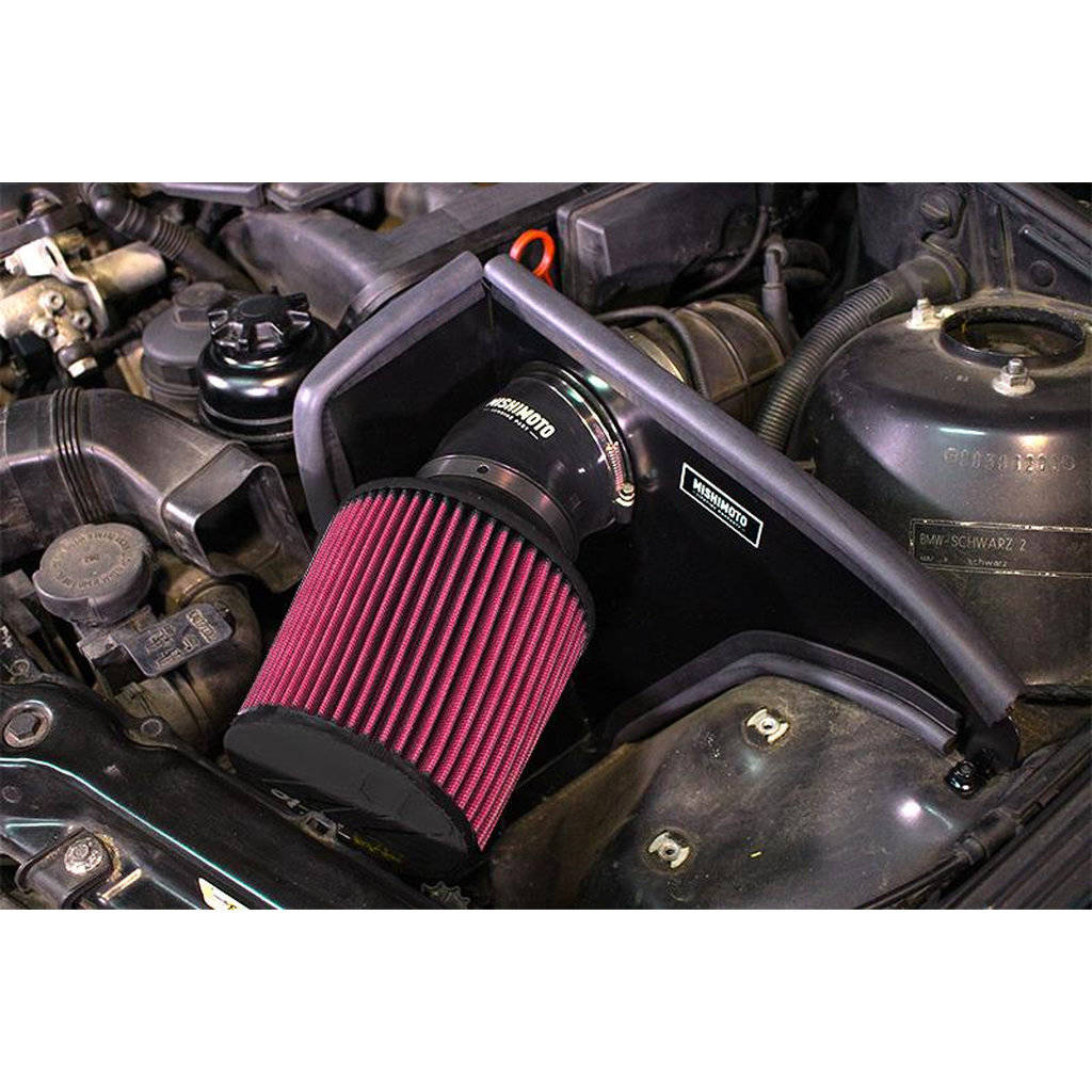 MISHIMOTO MMAI-E46-01BK BMW 330i Performance Air Intake, 20012006 Black Photo-4 
