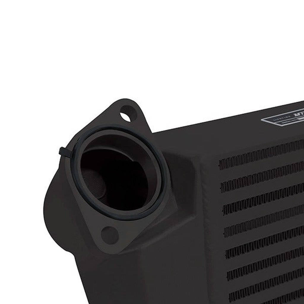 MISHIMOTO MMTMIC-WRX-08BKBL SUBARU WRX 2008-2014 Top-Mount Intercooler Black Cooler, Blue Hoses Photo-2 
