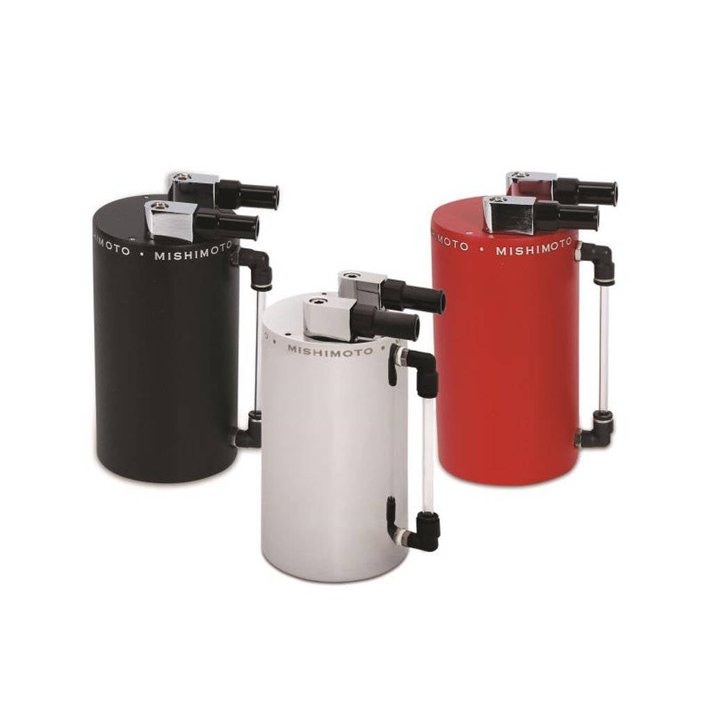 MISHIMOTO MMOCC-LA Aluminum Oil Catch Can - Large Photo-0 