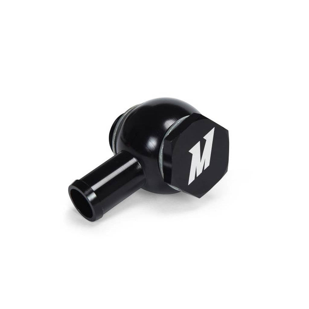 MISHIMOTO MMBB-STBK Banjo Fitting With Bolt M20 x 5/8 Straight, Black Photo-2 