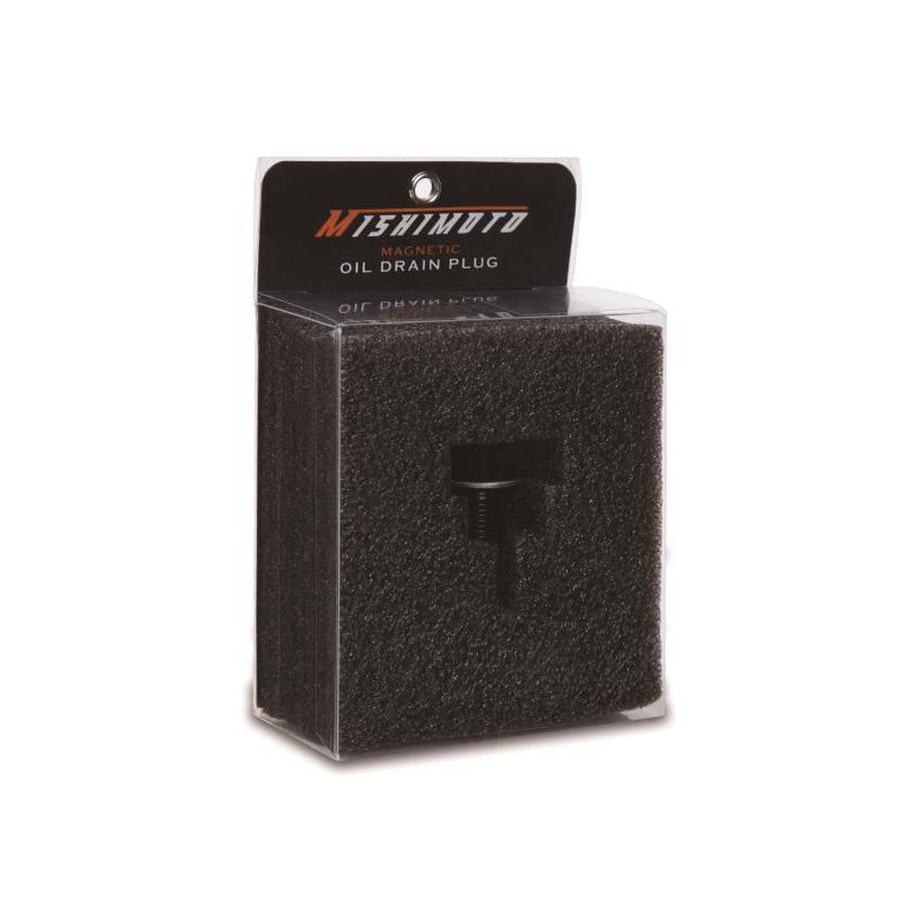 MISHIMOTO MMODP-14125B Magnetic Oil Drain Plug M14 x 1.25, Black Photo-2 