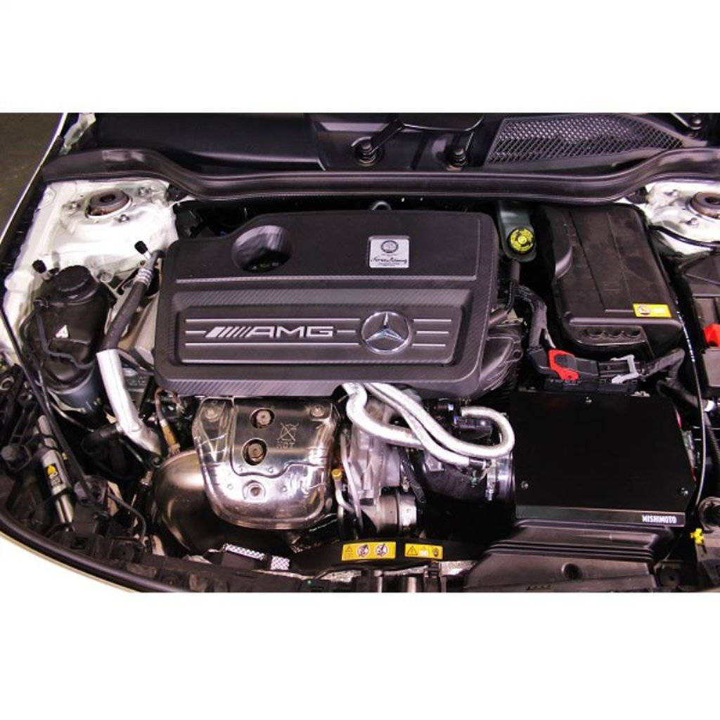 MISHIMOTO MMAI-CLA45-14BK Meredes-Benz CLA45 Amg Performance Air Intake, 2014+ Black Photo-3 