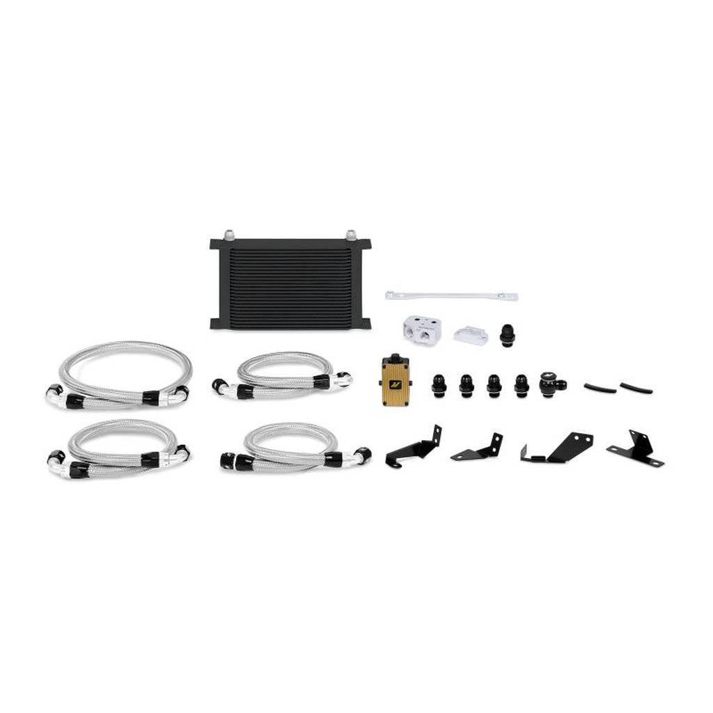 MISHIMOTO MMOC-GTO-04T PONTIAC GTO Thermostatic Oil Cooler Kit, 2004-2006 Silver Photo-4 