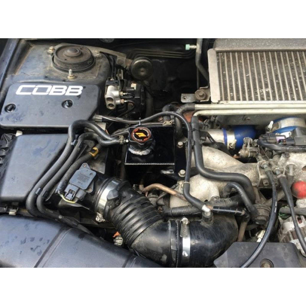 MISHIMOTO MMRT-WRX-01E SUBARU WRX 2002-2007/STI 2004-2016 Aluminum Coolant Expansion Tank Photo-3 