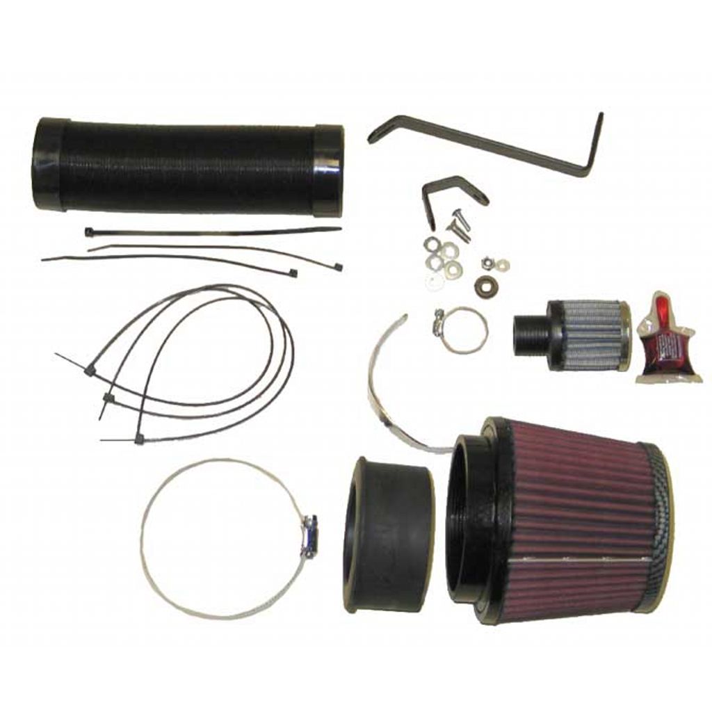 K&N 57-0593 Performance Air Intake System AUDI A4 L4-1.8L F/I, 2000-2004 Photo-0 