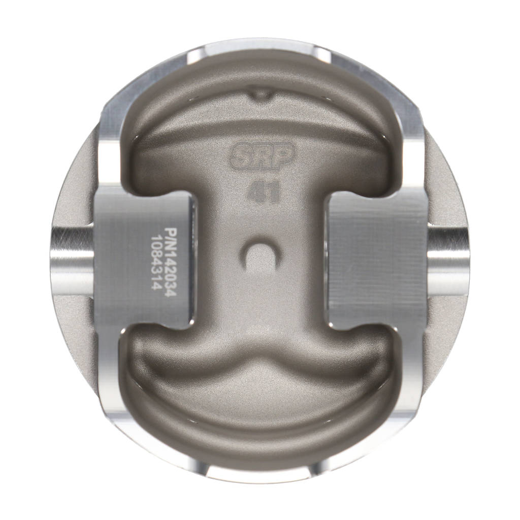 JE 338161 Piston Kit SRP (4.000 in. Bore, 1.800 in. CH, 6.50 CC) for CHEVROLET Small Block Engine Photo-2 