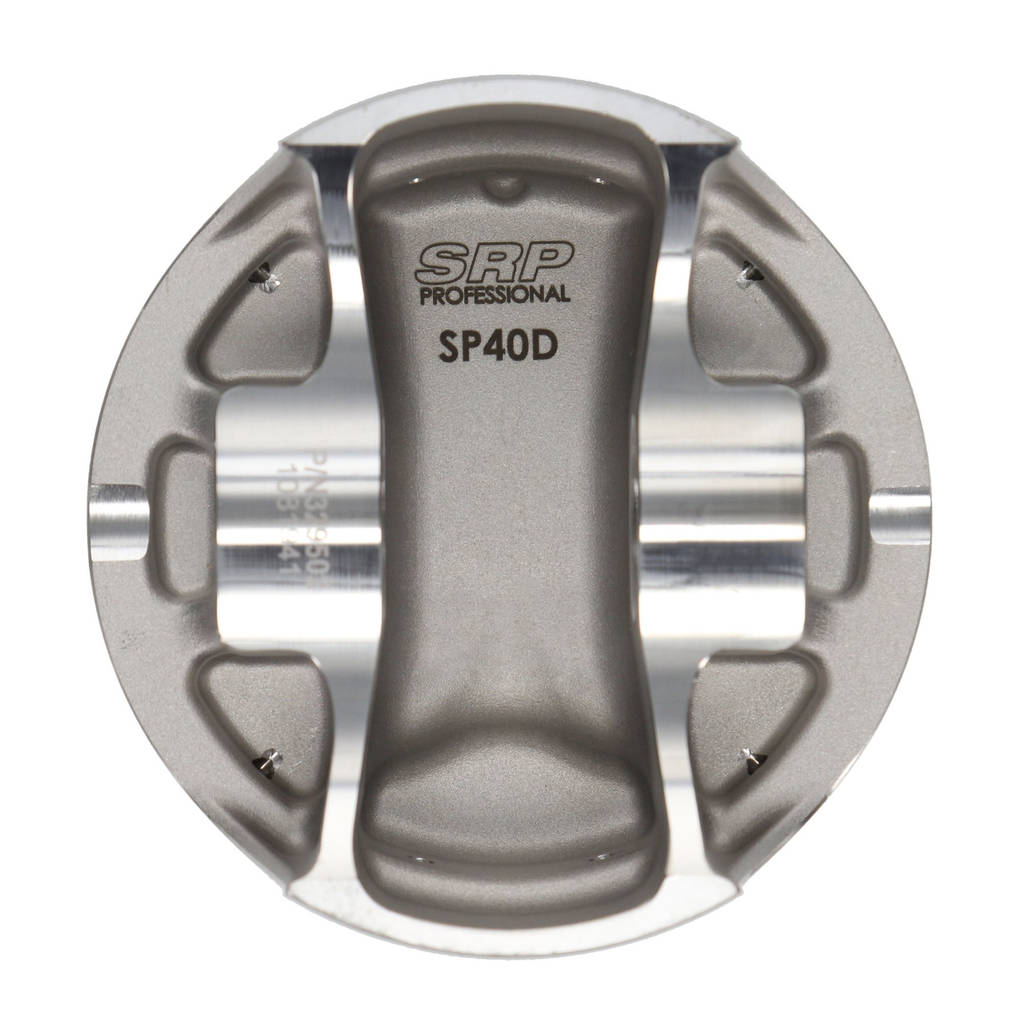 JE 329493 Piston Kit SRP Pro 4032 (4.005 in. Bore, 1.425 in. CH, -16.00 CC) for CHEVROLET Small Block Engine Photo-2 
