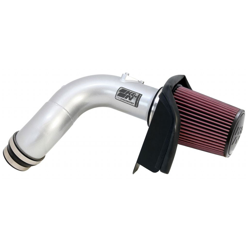 K&N 69-0026TS Performance Air Intake System TYPHOON; ACURA TSX, L4-2.4L F/I; 09-14 SILVER Photo-0 