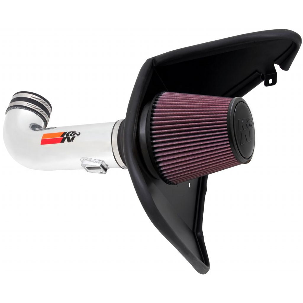K&N 69-4519TP Performance Air Intake System TYPHOON; CHEVROLET CAMARO SS 6.2L-V8, 2010-2014 Photo-0 