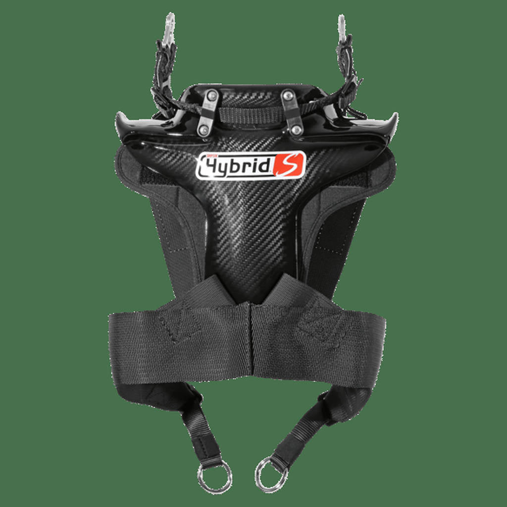 SIMPSON HYS.MED.11.PA Neck restraint (FIA) HYBRID S (post anchor HANS), carbon, size MED Photo-0 