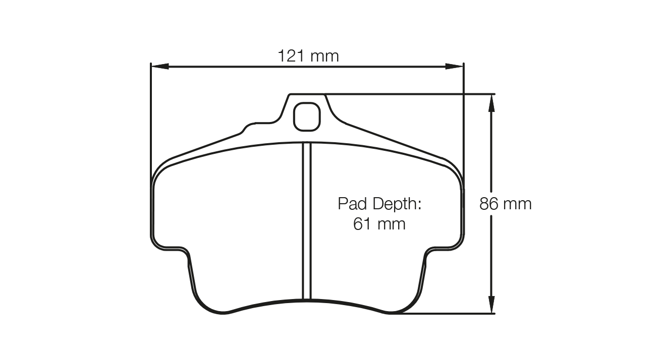 PAGID 2405-RST4 Front brake pads PORSCHE 911/CAYMAN/BOXSTER/996 GT3 rear Photo-0 