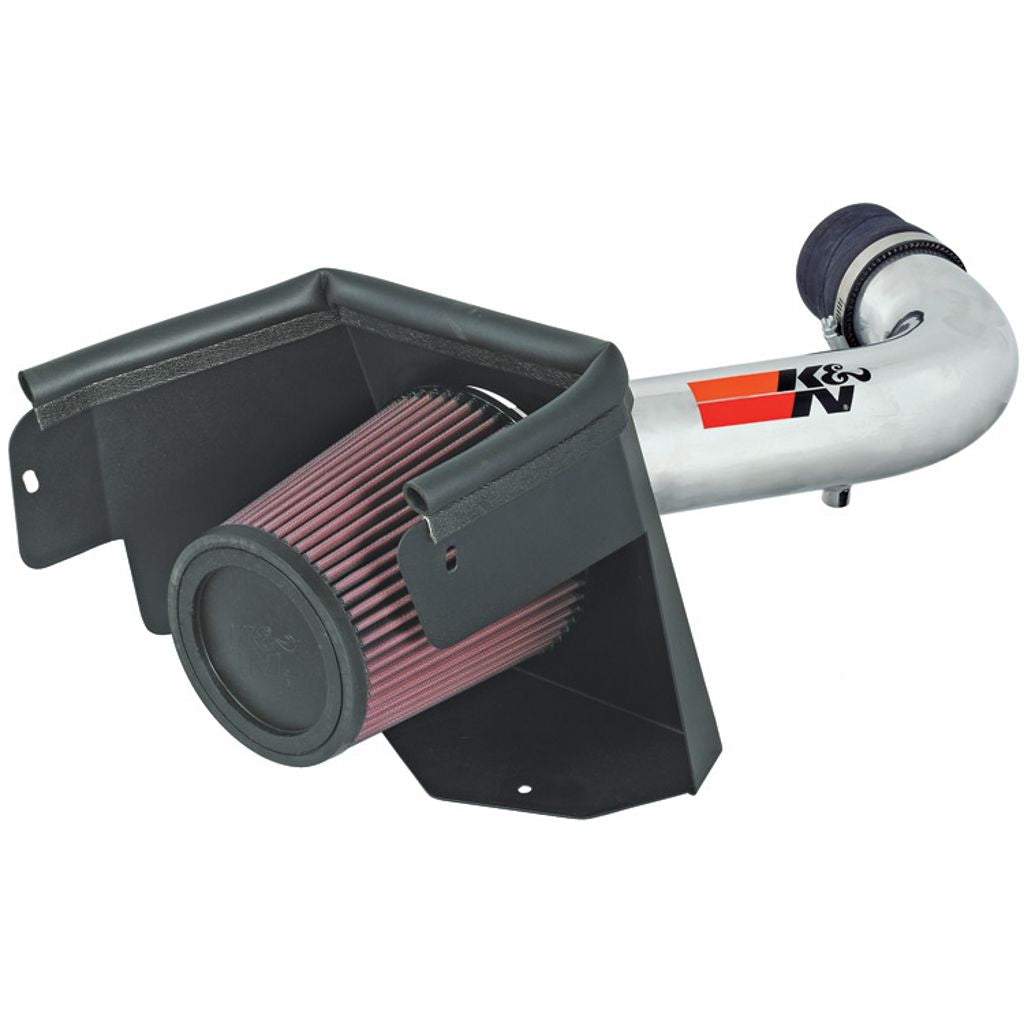 K&N 77-1553KP Performance Air Intake System PERF. INTAKE KIT; JEEP WRANGLER, V6-3.8L 07-11 Photo-0 