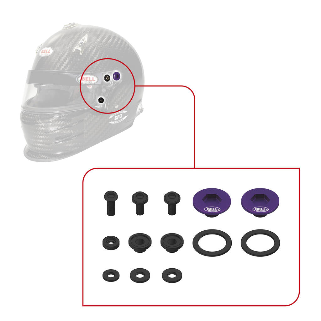 BELL 2020004 SV (SE03/SE05) Pivot kit & Screws, silver Photo-5 