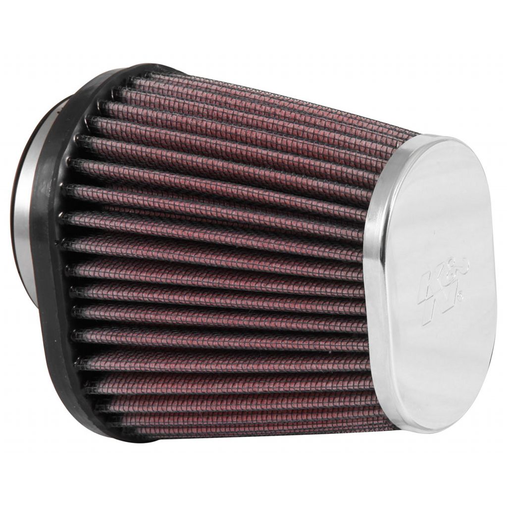 K&N RC-2890 UNIVERSAL Clamp-On Air Filter 2-1/8" O/S FLG, 4 X 3"B, 3 X 2"T, 4"L Photo-0 