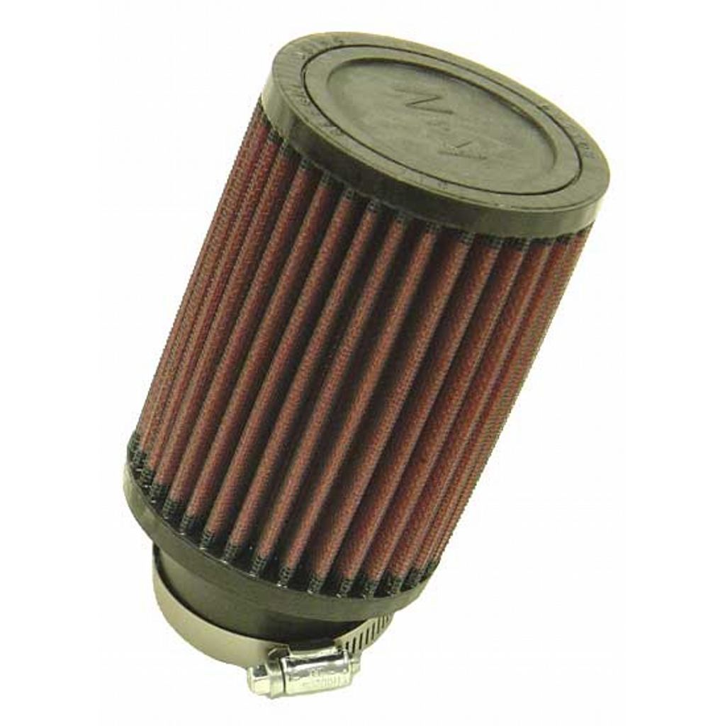 K&N RU-1710 UNIVERSAL Clamp-On Air Filter 2-1/4"20 DEG FLG, 3-1/2"OD, 5"H Photo-0 