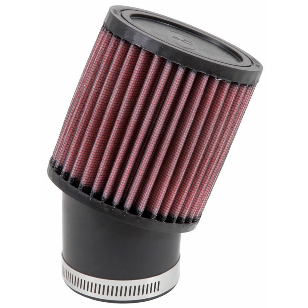 K&N RU-1750 UNIVERSAL Clamp-On Air Filter 2-7/16"20 DEG FLG, 3-3/4"OD, 4"H Photo-0 