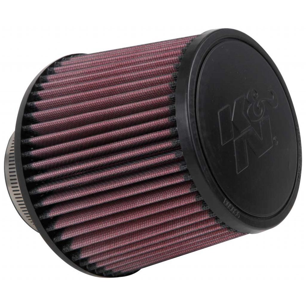 K&N RU-3570 UNIVERSAL Clamp-On Air Filter 3"FLG, 6"B, 5-1/8"T, 5"H Photo-0 