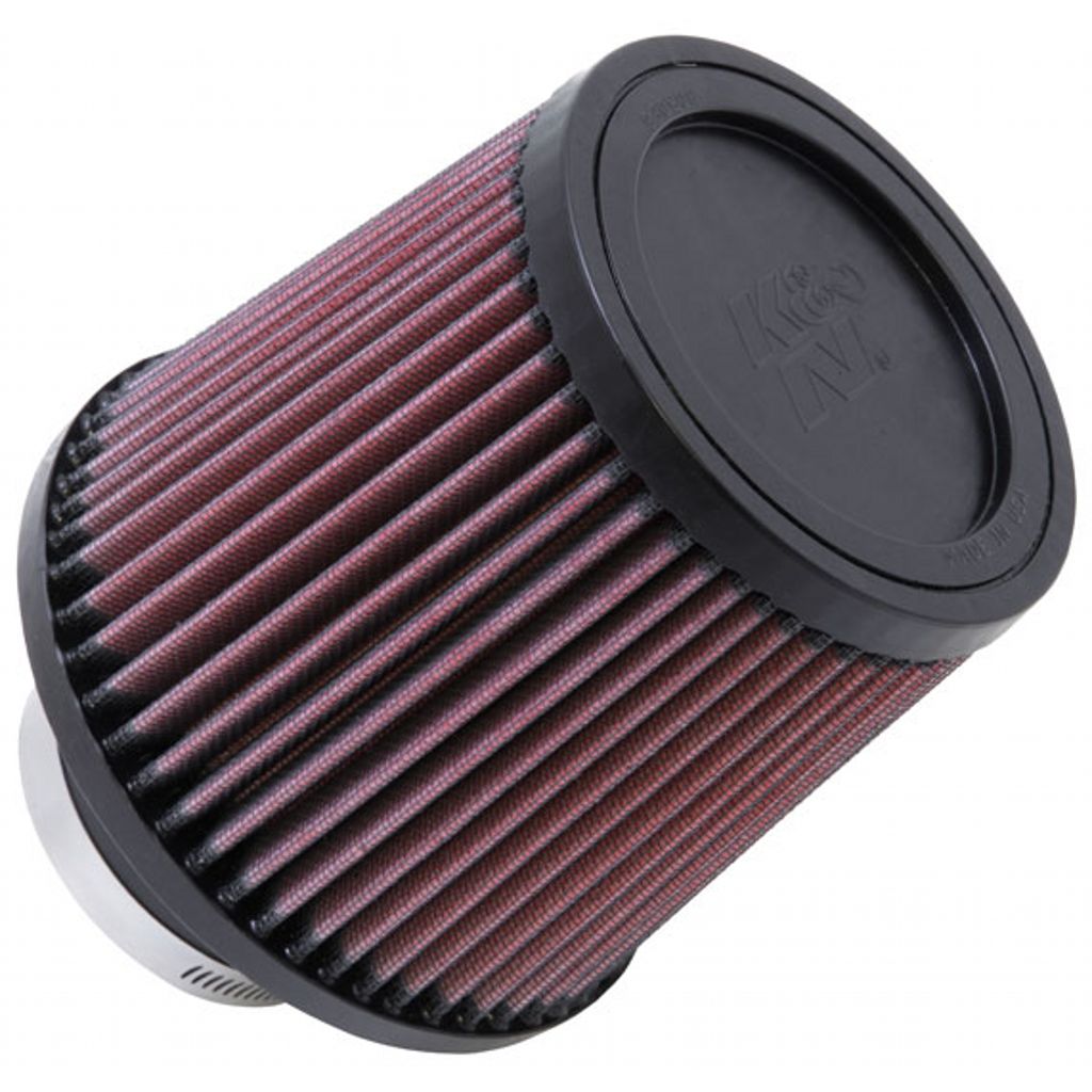 K&N RU-4990 Clamp-On Air Filter 3"FLG, 6"B, 5"T, 5-9/16"H Universal Photo-0 