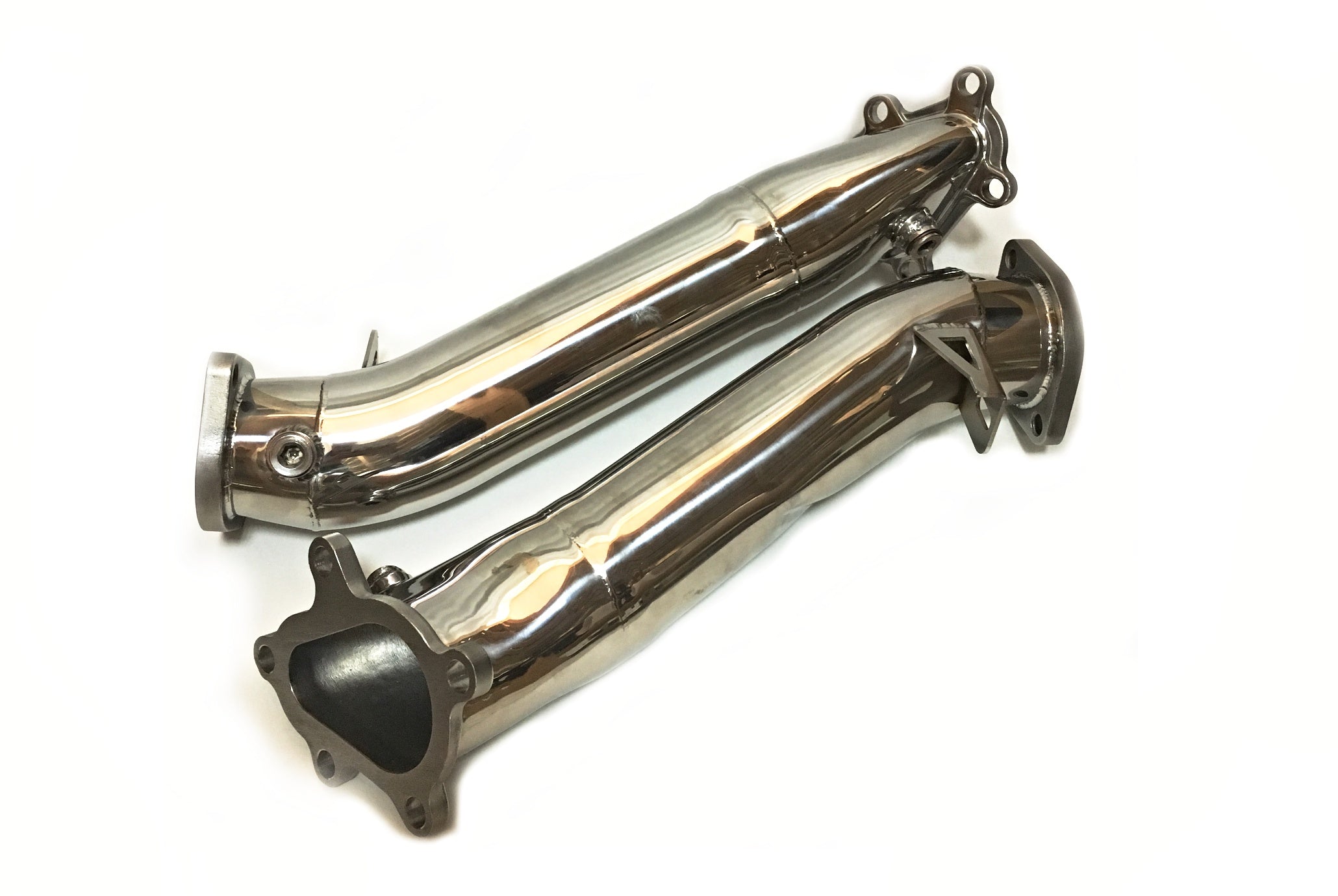 ARD 177119-01 S / S Downpipe / Brushed / Catless / d=89mm / NO heat shield / NISSAN GT-R R35 Photo-0 