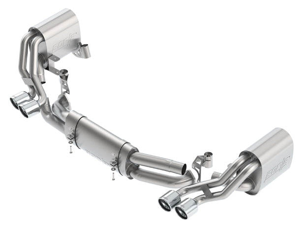 BORLA 140712 Cat-Back Exhaust S-Type PORSCHE 997.2 09-11 3.6L / 3.8L AT / MT RWD / AWD TIP: 3.5" RD X 4.5" Photo-0 