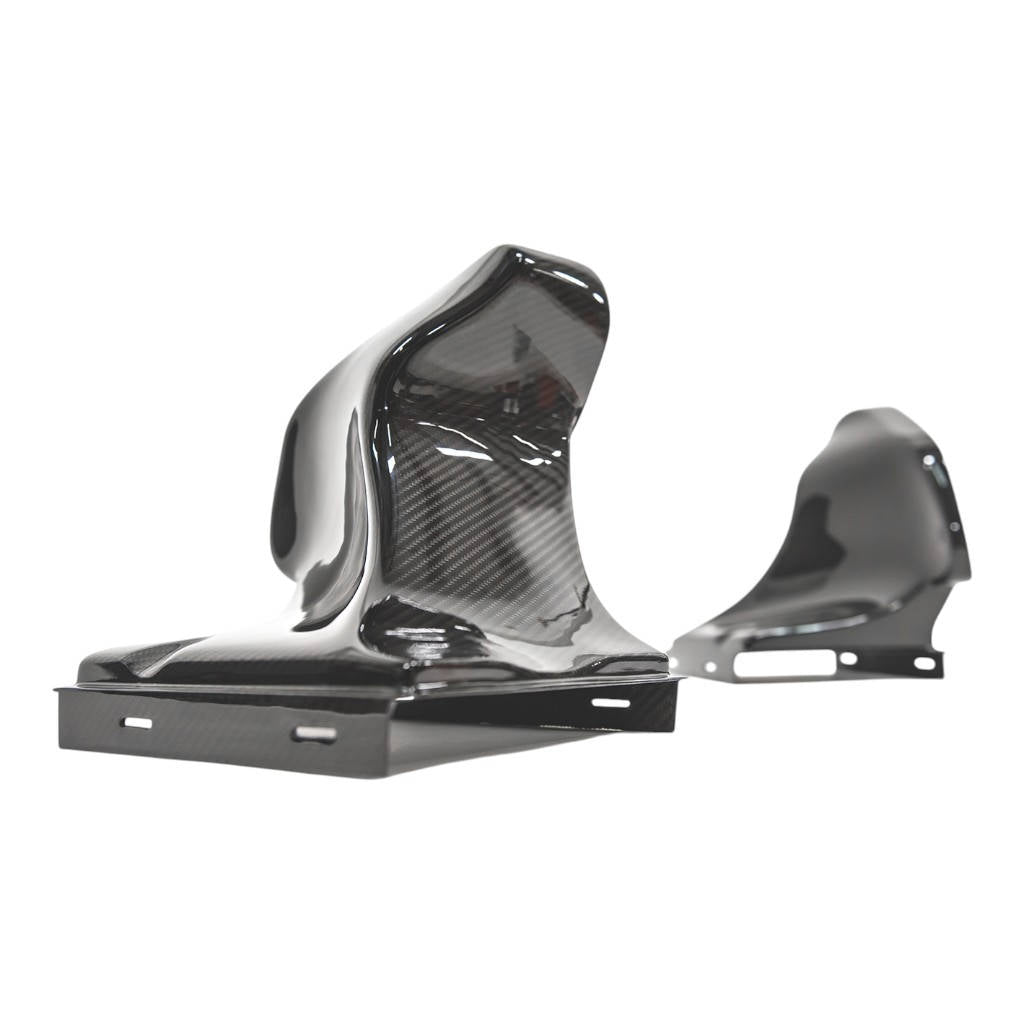 AMS ALP.26.09.0001-1 Intercooler Kit with Carbon Fiber Shrouds for PORSCHE 911 Carrera (991.2) Photo-5 