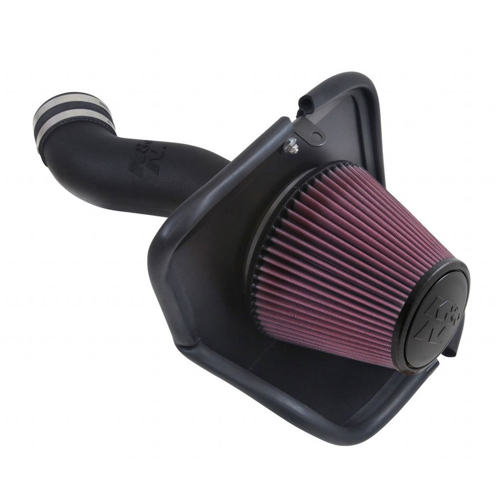 K&N 57-1569 Performance Air Intake System FIPK; JEEP CHEROKEE V6-3.2L F/I, 2014-2016 Photo-0 